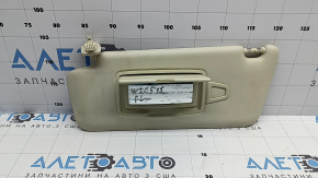 Left visor Mercedes C-class W205 16-17 beige, without hook, for cleaning
