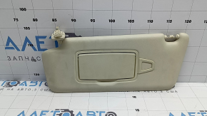 Left visor Mercedes C-class W205 16-17 beige, without hook, for cleaning