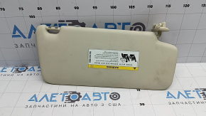 Left visor Mercedes C-class W205 16-17 beige, without hook, for cleaning