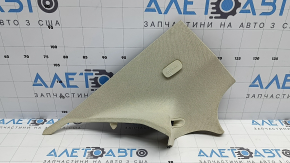 Left upper rear pillar trim Mercedes C-class W205 16-21 beige, airbag trim cracked