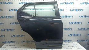Rear right door assembly Nissan Kicks 20-25 black KH3, keyless, worn, plastic drops