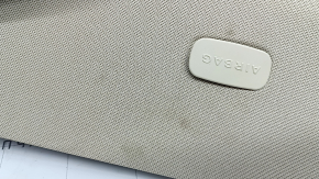 Right upper rear pillar trim Mercedes C-class W205 16-21 beige, for cleaning