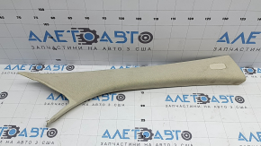 Front pillar trim, right upper, Mercedes C-class W205 16-21, beige, for cleaning