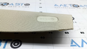 Front pillar trim, upper left, Mercedes C-class W205 16-21, beige, fabric torn, needs cleaning