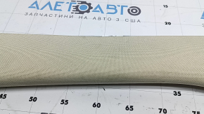 Front pillar trim, upper left, Mercedes C-class W205 16-21, beige, fabric torn, needs cleaning