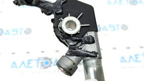 Passenger seat belt tensioner VW Taos 22-25 melted plastic