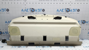 Rear shelf Mercedes C-class W205 16-21 beige for speakers without curtain, for cleaning