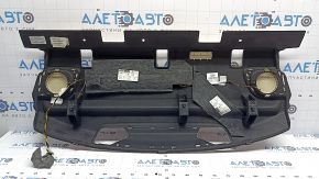 Rear shelf Mercedes C-class W205 16-21 beige for speakers without curtain, for cleaning
