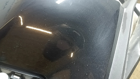 Bare front bumper Nissan Kicks 21-25 black KH3, rest, scratches, bumps, sand, chips, dents