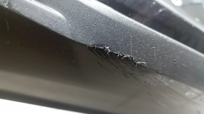 Bare front bumper Nissan Kicks 21-25 black KH3, rest, scratches, bumps, sand, chips, dents