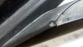 Bare front bumper Nissan Kicks 21-25 black KH3, rest, scratches, bumps, sand, chips, dents