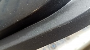 Bare front bumper Nissan Kicks 21-25 black KH3, rest, scratches, bumps, sand, chips, dents