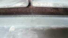 Bare front bumper Nissan Kicks 21-25 black KH3, rest, scratches, bumps, sand, chips, dents