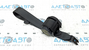 Rear right seat belt, 2nd row, VW Taos 22-25, black, sooty, ready for dry cleaning