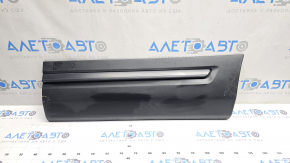 Lower rear left door trim, Ford Explorer 11-15 pre-restored, crack in fastening, scratches