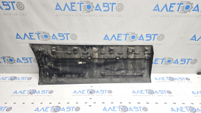 Lower rear left door trim, Ford Explorer 11-15 pre-restored, crack in fastening, scratches
