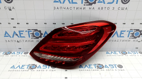Right headlight Mercedes C-class W205 16-18 LED scratches