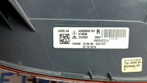 Right headlight Mercedes C-class W205 16-18 LED scratches