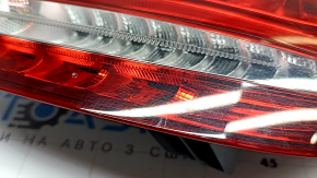 Right headlight Mercedes C-class W205 16-18 LED scratches