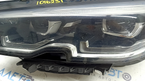 Front left headlight assembly BMW 3 G20 19-23 LED adaptive, with mount, for polishing, chips