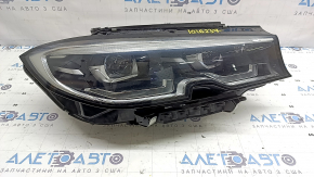 Front right headlight complete BMW 3 G20 19-23 LED adaptive, with mount, for polishing, chips