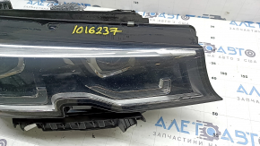 Front right headlight complete BMW 3 G20 19-23 LED adaptive, with mount, for polishing, chips