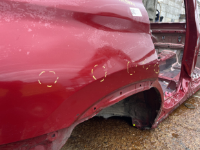 Quarter wing rear right Toyota Highlander 20-26 under BSM, on the body, red, pokes
