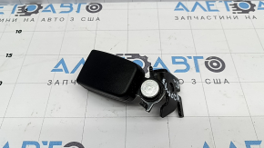 Seat belt latch rear left Mercedes C-class W205 16-22 black