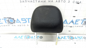 Headrest 2nd row right VW Taos 22-25 leather black titan black-ceramic, gray stitching, in soot