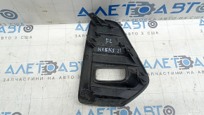 Front bumper air duct grille left Nissan Kicks 21-24 under fog lights, sand, chips,
