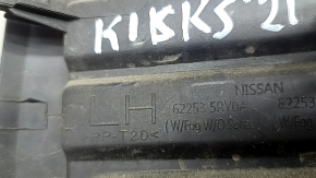 Front bumper air duct grille left Nissan Kicks 21-24 under fog lights, sand, chips,