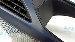 Left dashboard cover for VW Taos 22-24 with deflector, dark blue, sooty, broken guide