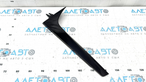 Left trunk door spoiler trim VW Taos 22-25 black gloss, micro scratches
