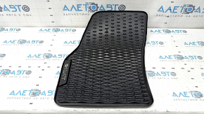 Front right interior mat, rubber, VW Taos 22-25, black