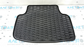 Rear left interior mat, rubber, VW Taos 22-25, black