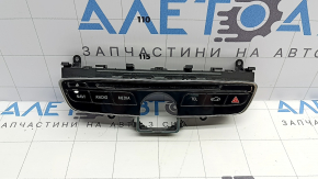 Central console button block, central Mercedes C-class W205 16-18, under the clock, scratches