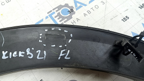 Front left fender arch trim Nissan Kicks 21-25 scratches, sand, broken mount, worn
