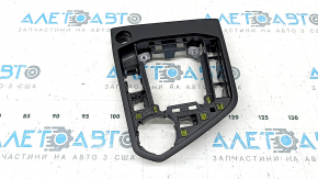 VW Taos 22-25 gearshift pad, black, bumpers