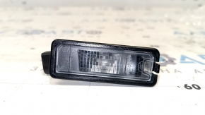 Rear bumper number plate light left VW Golf 15-