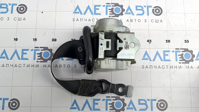 Rear right seat belt Mercedes C-class W205 16-21 black, with squib