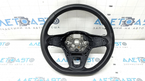 Bare steering wheel VW Taos 22-24 black, gray stitching, without buttons and overlay, for cleaning