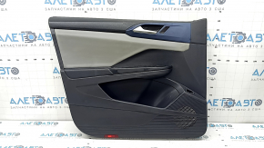Door trim, front left card, VW Taos 22-23, black, insert, leather, gray, armrest, leather, black, dark blue, sooty, ready for dry cleaning