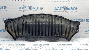 Front bumper protection for Mercedes C-class W205 300 17-18, cracks, worn