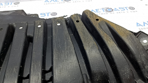 Front bumper protection for Mercedes C-class W205 300 17-18, cracks, worn