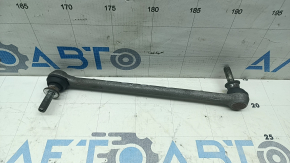 The front left stabilizer link of the Nissan Kicks 20-24 is rusty