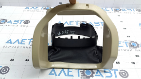 Front panel trim, steering column frame, Mercedes C-class W205 15-21, beige