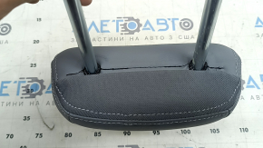 Headrest 2nd row left Nissan Kicks 21-24 gray leather, gray stitching, for cleaning
