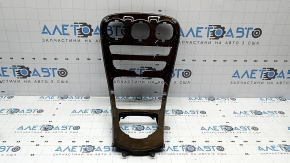 Mercedes C-class W205 16-16 center console trim, light wood, scratches