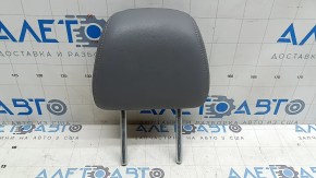 Headrest 2nd row right Nissan Kicks 21-24 gray leather, gray stitching, needs cleaning, wrinkled