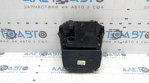 Mercedes C-class W205 16-18 center console pocket, dark wood, type 1, no backlight, no cigarette lighter, scratches